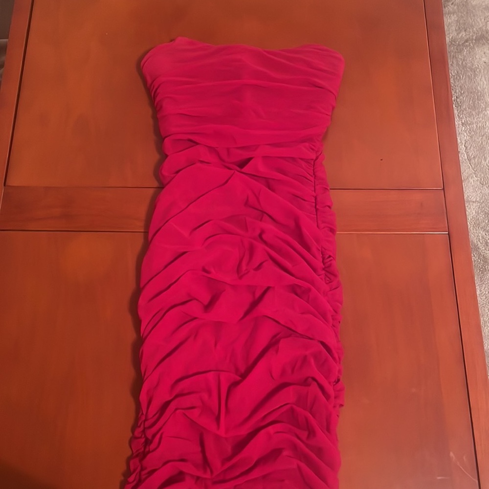 Red dress